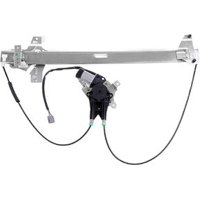 cciyu Power Window Regulator Replacement for 2002-2014 for Ford for E-150,1999-2014 for Ford for E-350 Super Duty,1999-2006 for Ford for Econoline With Motor Assembly Front Right Drivers Side