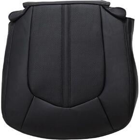 Priprilod Perforated Black Leather Driver Side Bottom Replacement Seat Cover Compatible with Cadillac CTS 2008 2009 2010 2011 2012 2013