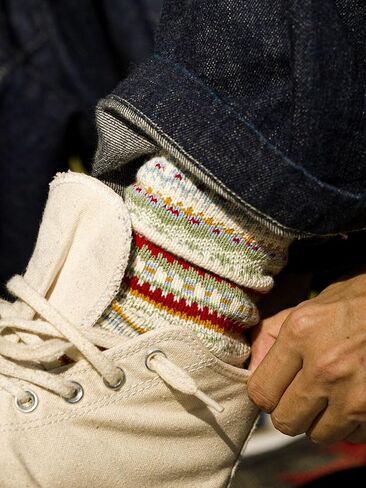 Nordic Thick Cotton Socks Men, Multicolor in Saudi Arabia