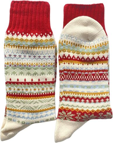 Nordic Thick Cotton Socks Men, Multicolor in Saudi Arabia