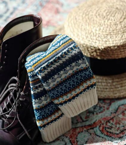 Nordic Thick Cotton Socks Men, Multicolor in Saudi Arabia