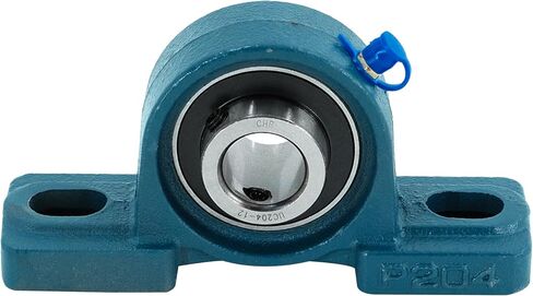 CHR Pillow Block Bearings | UCP206-20 | 2 Pack | Mounted Pillow Block Bearings - Chrome Steel Bearings with 1 1/4" Bore | ISO 9001-2015 Certified in Saudi Arabia