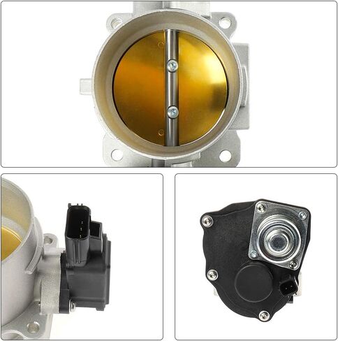 IRONTEK 8L3Z9E926A جسم خانق حقن الوقود يناسب فورد (05-14 إكسبيديشن/ 05-10 F-150/05-09 إكسبلورر)، لينكولن (06-08 مارك LT/ 06-14 نافيجيتور)، من أجل ميركوري 04-10 ماونتينير # 6L3Z9E926A in Saudi Arabia