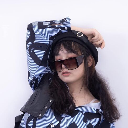 Men’s and Women’s Wrap Around Sunglasses Fit Over Glasses Side Shields Fun Cool y2k Designer Square Shades in Saudi Arabia