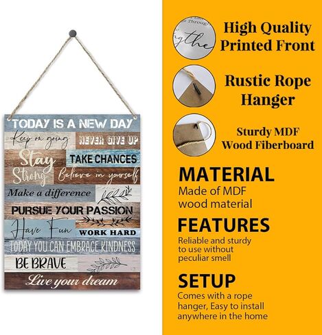 The RVers Prayer Wooden Plaque Camper Decor for Inside, RV Decorations for Inside Camper, Camping Gifts for Women Friend Coworker, Camper Wall Decor RV Accessories Wall Decor Wood Hanging Sign - Y307 in Kuwait