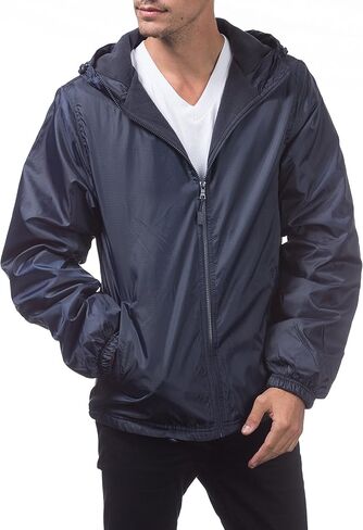 Pro Club Fleece Lined Windbreaker Jacket in Kuwait