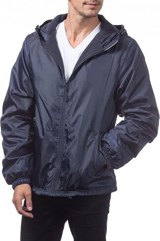 Pro Club Fleece Lined Windbreaker Jacket in Kuwait