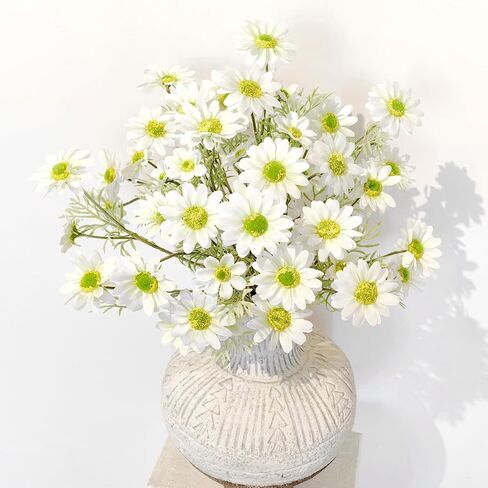 Cosmos Silk Flowers 24'' Wild Flowers Artificial Fake Flowers Arrangement for Wedding Party Kitchens Home Decoration (Blue) in Saudi Arabia