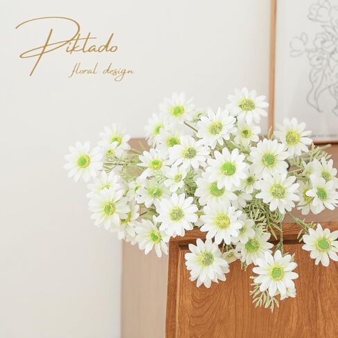 Cosmos Silk Flowers 24'' Wild Flowers Artificial Fake Flowers Arrangement for Wedding Party Kitchens Home Decoration (Blue) in Saudi Arabia