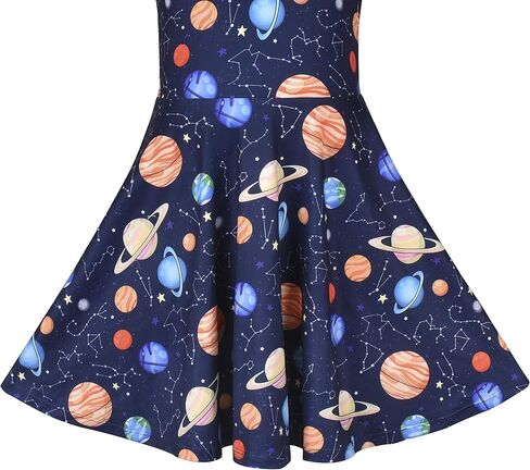 Sunny Fashion Girls Dress Short Sleeve Casual Summer Sundress in Kuwait