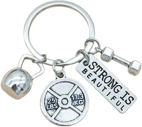 RFTWXHPN Fitness Motivation Gifts Keychain for Gym Workout Lover Gifts for Weightlifters Weight Loss for Bodybuilder Lovers in Saudi Arabia