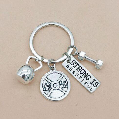 RFTWXHPN Fitness Motivation Gifts Keychain for Gym Workout Lover Gifts for Weightlifters Weight Loss for Bodybuilder Lovers in Saudi Arabia