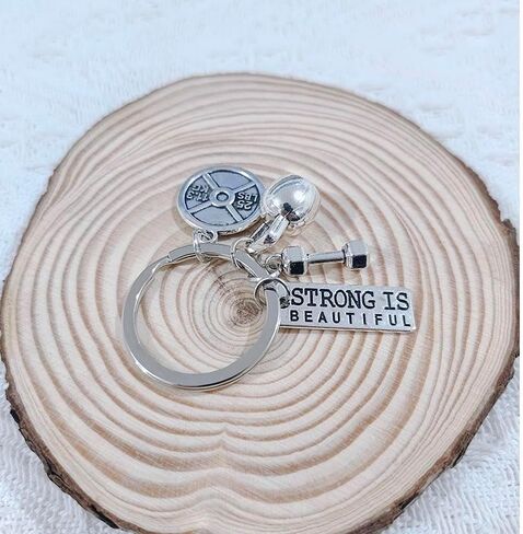 RFTWXHPN Fitness Motivation Gifts Keychain for Gym Workout Lover Gifts for Weightlifters Weight Loss for Bodybuilder Lovers in Saudi Arabia