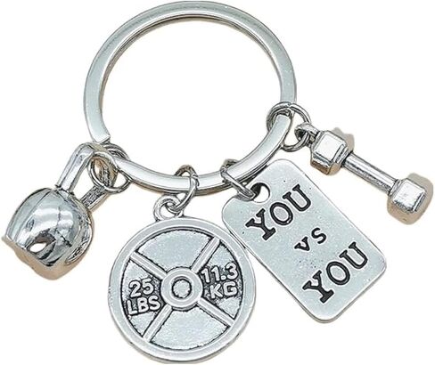 RFTWXHPN Fitness Motivation Gifts Keychain for Gym Workout Lover Gifts for Weightlifters Weight Loss for Bodybuilder Lovers in Saudi Arabia
