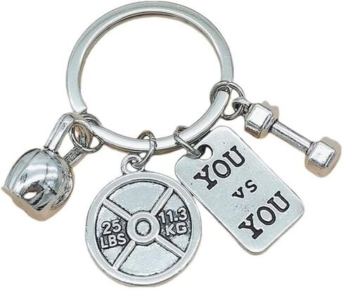 RFTWXHPN Fitness Motivation Gifts Keychain for Gym Workout Lover Gifts for Weightlifters Weight Loss for Bodybuilder Lovers in Saudi Arabia