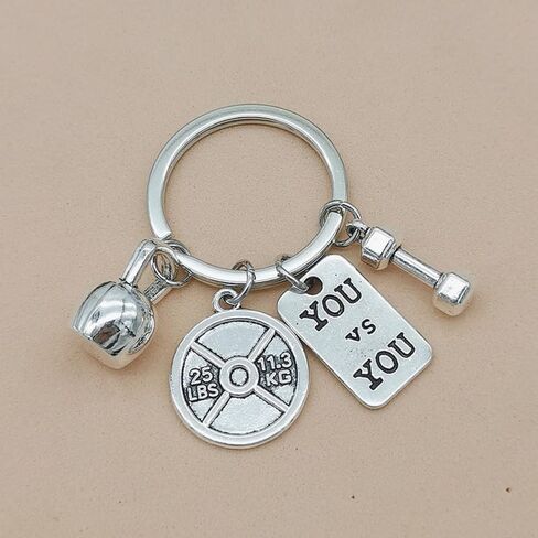RFTWXHPN Fitness Motivation Gifts Keychain for Gym Workout Lover Gifts for Weightlifters Weight Loss for Bodybuilder Lovers in Saudi Arabia