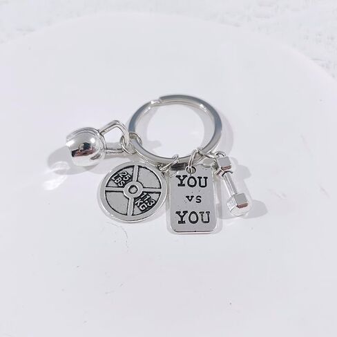 RFTWXHPN Fitness Motivation Gifts Keychain for Gym Workout Lover Gifts for Weightlifters Weight Loss for Bodybuilder Lovers in Saudi Arabia