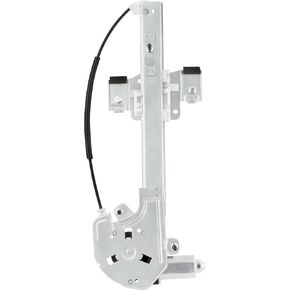 BOXI 741-811 Rear Left Driver Side Power Window Regulator with Motor Fit for Buick Lesabre 2000 2001 2002 2003 2004 2005/15231245 25715116 25750519