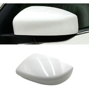 1PC Car Replacement Side Mirror Cover Cap Fit for Nissan Sentra 2013 2014 2015 2016 2017 2018 2019 White (Right (Passenger) Side) in Kuwait