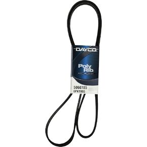 Dayco 5060785 Serpentine Belt , Black