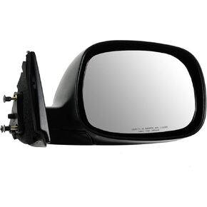 TRQ Right Mirror Manual Passenger Side Compatible with 2000-2006 Toyota Tundra TO1321188