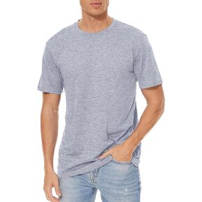 TACVASEN Mens Workout Shirts Short Sleeve Athletic Dry Fit Tshirts Running Gym Crewneck T-Shirts