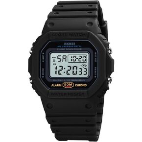 VIGOROSO Digital Watch for Women, Mens Digital Watch Men Waterproof Watches for Men Womens Watch