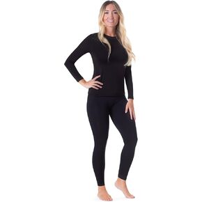 Rocky Thermal Underwear for Women, Long Johns Fleece Lined Set, Shirt & Pants, Base Layer w/Leggings/Bottoms Ski/Extreme Cold