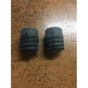 SET OF (2) NEW OEM NISSAN RUBBER HOOD BUMPERS - FITS MANY MODELS PLEASE SEE LIST BELOW