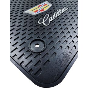 Lloyd Mats Heavy Duty Signature Rubber All Weather Floor Mats for Cadillac XT5 2017-ON 2PC Fronts