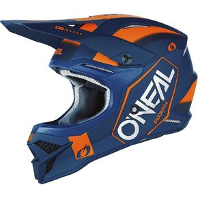 O'Neal 3 SRS Helmet Hexx Blue/Orange, MD