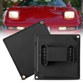 Headlight Lamp Actuator Control Relay Module Compatible with Chevrolet Corvette C4 1984-1996, Pontiac Firebird 1987-1989 Headlight Lighting Actuator Relay Control Module Replace# 16521297 16510537