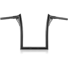 MoKitDora Touring Softail Meathook Ape Hanger Handlebars 14" Rise 1 1/4" Fat Clamp for 2012-later Fat Boy Breakout FLFBS FLSB FXBR FXDRS '17-later FLHRXS '15-later Freewheeler Trike, Black