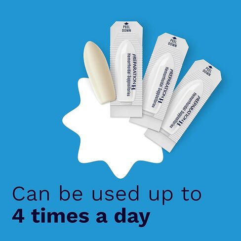 تحضير تحاميل البواسير H 12 قطعة (عبوة من قطعتين) in Kuwait