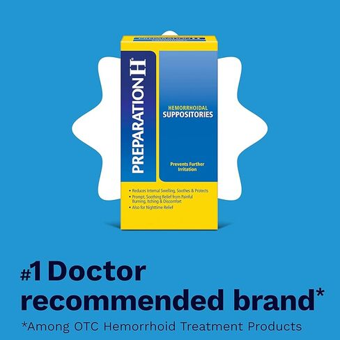 تحضير تحاميل البواسير H 12 قطعة (عبوة من قطعتين) in Kuwait