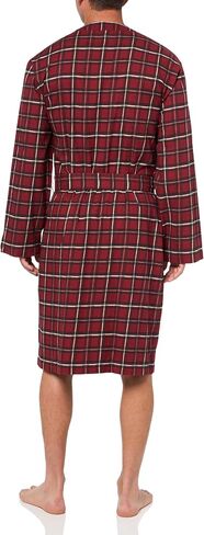 BOSS Mens Check Flannel Robe in Saudi Arabia