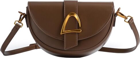Coucoland Crossbody Bags for Women - Shoulder Bag Faux Leather Bag Saddle Clutch Purse Flap Handbags for Daily in Saudi Arabia