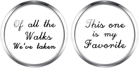 أزرار أكمام JIAYIQI للأب بكلمات حلوة للرجال in Kuwait