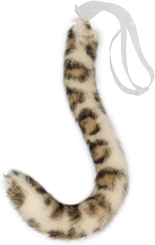 QinRuan Striped Tiger and Spotted Cheetah Tail, Adorable Animal Character Costume Play, Upright Cat Tai in Kuwait