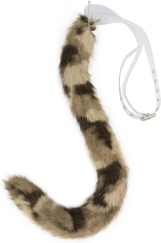 QinRuan Striped Tiger and Spotted Cheetah Tail, Adorable Animal Character Costume Play, Upright Cat Tai in Kuwait