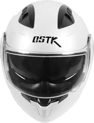 SPARK Motorcycle Dual Visor Flip up Modular Full Face Helmet Adult Men Women DOT Approved in Saudi Arabia