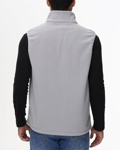 JIHUILAI Mens Lightweight Vest Polar Fleece Zip Up Jacket Sleeveless Casual Vest For Men Warm Golf Vest With Zipper Pockets in Kuwait
