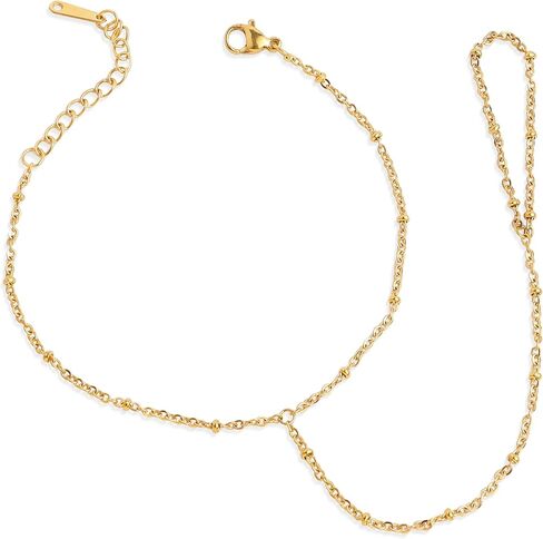 Dainty Star Butterfly Snake Hand Chain Ring Slave Bracelet for Woman in Kuwait