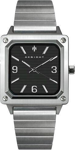 BY BENYAR AKNIGHT Men Wrist Watch for Men,50M Waterproof Stainless Steel Quartz Watches, Analog Chronograph Fashion Business Classic Watch, Easy Read Men Watch Auto Date Luminous Watch in Saudi Arabia