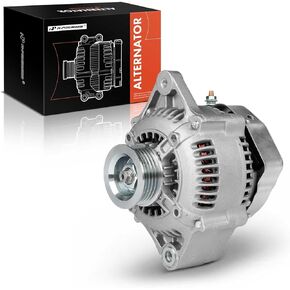 A-Premium Alternator Compatible with Suzuki Esteem 1999-2002, Sidekick 1996-1998, 1.8L, 12V 70A 5-Groove Pulley Clockwise, Replace# 3140077E20, 3140077E21