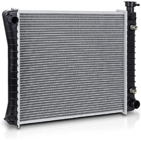 M-AUTO Aluminum OE Style Radiator Compatible with 1992 1993 Chevy GMC C/K 1500 2500 Suburban AT 4.3L 5.0L 5.7L Non Turbo, Without Engine Oil Cooler DPI 0434