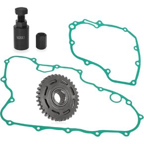 JAVIK Starter Starting Clutch One Way Gear Bearing Gasket Flywheel Puller Kit for Honda TRX450ER TRX450 2006-2014