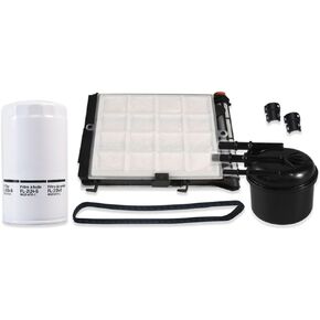 FL2124S OIL FILTER +FD4624 FD4625 Fuel Filter Replacement for 2017 2018 2019 2020 2021 2022 Ford F250 Super Duty F350 F450 F550 6.7 Powerstroke Replaces HC3Z-9N184-C FL2051S