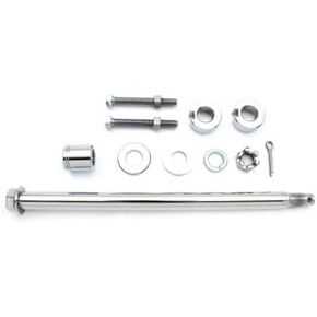 V-Twin 44-0548 - Chrome Rear Axle Kit