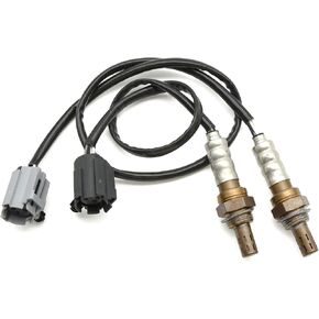2PCS 234-4076 234-4078 Upstream and Downstream Oxygen O2 Sensor 1 and Sensor 2 for Jeep Cherokee Grand Cherokee Wrangler 4.0L Replace 2344076 2344078